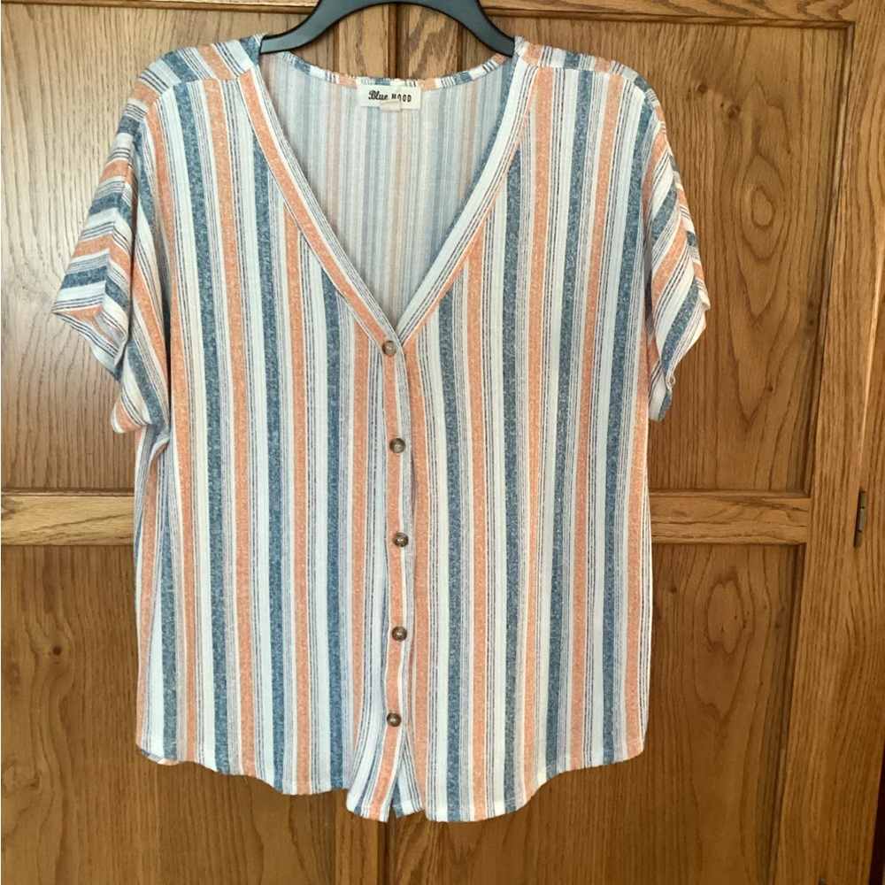 Blue Mood Button-Down Shirt